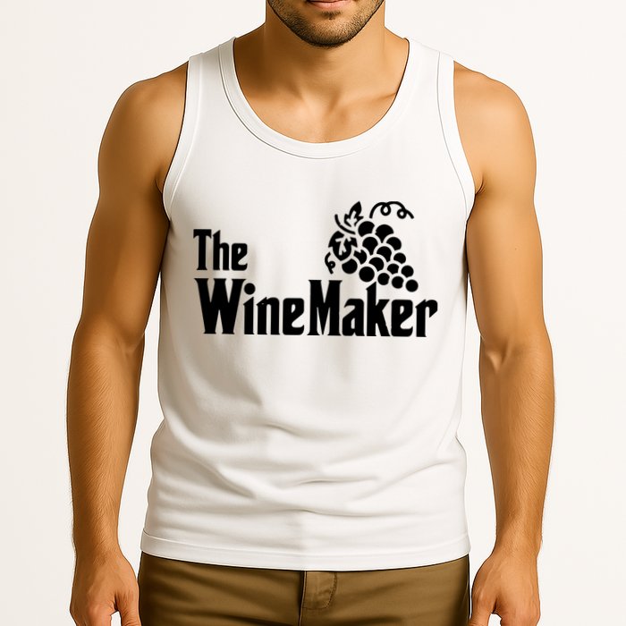 The Wine Maker Vinyard Winery Wine Making Grapes Winemaker Tank Top