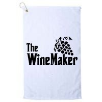 The Wine Maker Vinyard Winery Wine Making Grapes Winemaker Golf Towel