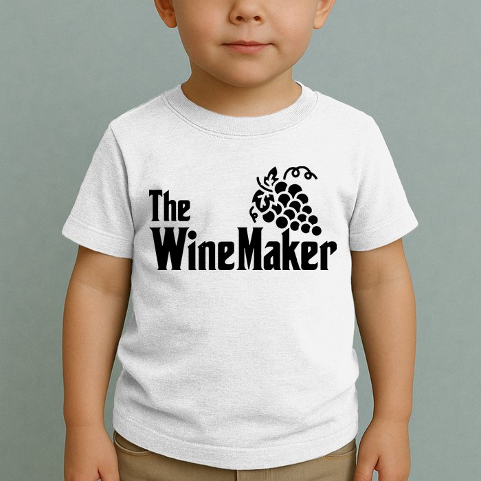 The Wine Maker Vinyard Winery Wine Making Grapes Winemaker Toddler T-Shirt