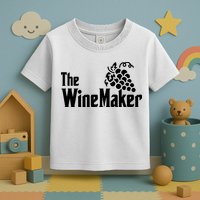 The Wine Maker Vinyard Winery Wine Making Grapes Winemaker Toddler T-Shirt