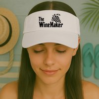 The Wine Maker Vinyard Winery Wine Making Grapes Winemaker Visor