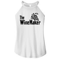 The Wine Maker Vinyard Winery Wine Making Grapes Winemaker Women's Perfect Tri Rocker Tank