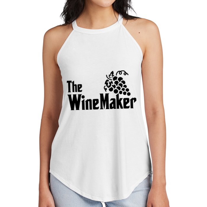 The Wine Maker Vinyard Winery Wine Making Grapes Winemaker Women's Perfect Tri Rocker Tank