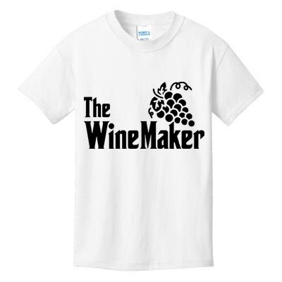 The Wine Maker Vinyard Winery Wine Making Grapes Winemaker Kids T-Shirt