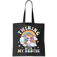 Twinning With My Bestie Friends Spirit Week Tote Bag