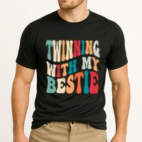 Twinning With My Bestie Twin Day Best Friend Spirit Week Cooling Performance Crew T-Shirt