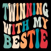 Twinning With My Bestie Twin Day Best Friend Spirit Week Cooling Performance Crew T-Shirt
