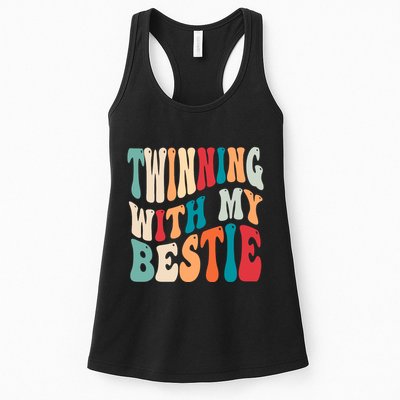 Twinning With My Bestie Twin Day Best Friend Spirit Week Womens Tank Top