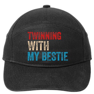 Twinning With My Bestie Boy Spirit Week  Best Friend 7-Panel Snapback Hat