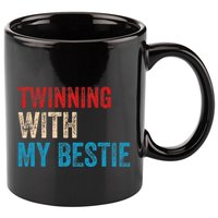 Twinning With My Bestie Boy Spirit Week  Best Friend 11oz C Handle Ceramic Mug
