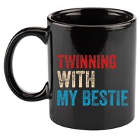 Twinning With My Bestie Boy Spirit Week  Best Friend 11oz C Handle Ceramic Mug
