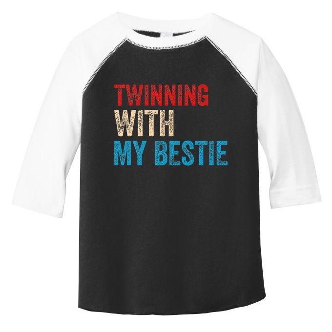 Twinning With My Bestie Boy Spirit Week  Best Friend Toddler Fine Jersey T-Shirt