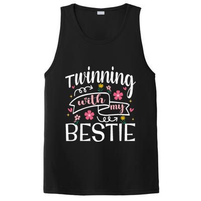 Twinning With My Bestie Girl Twin Day Best Friend BFF Cute PosiCharge Competitor Tank