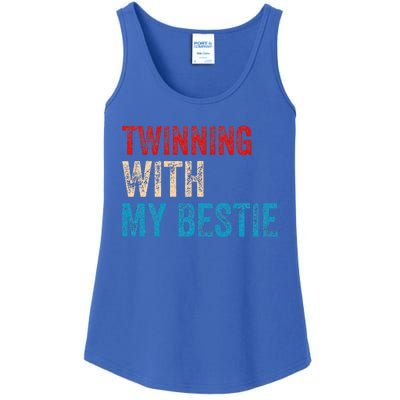 T.winning With My Bestie Spirit Week Twin Day Best Friend Ladies Essential Tank