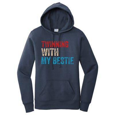 T.winning With My Bestie Spirit Week Twin Day Best Friend Women's Pullover Hoodie