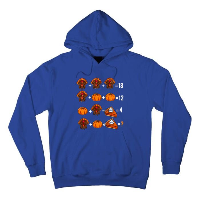 Thanksgiving Weekend Math Teacher Humor Order Of Operations Tall Hoodie