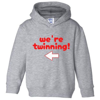 Twinning With My Bestie Spirit Week Twin Day Best Friend Toddler Hoodie