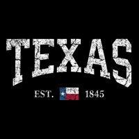 Texas Women Men Kids Texas State Map Flag Distressed Bucket Hat