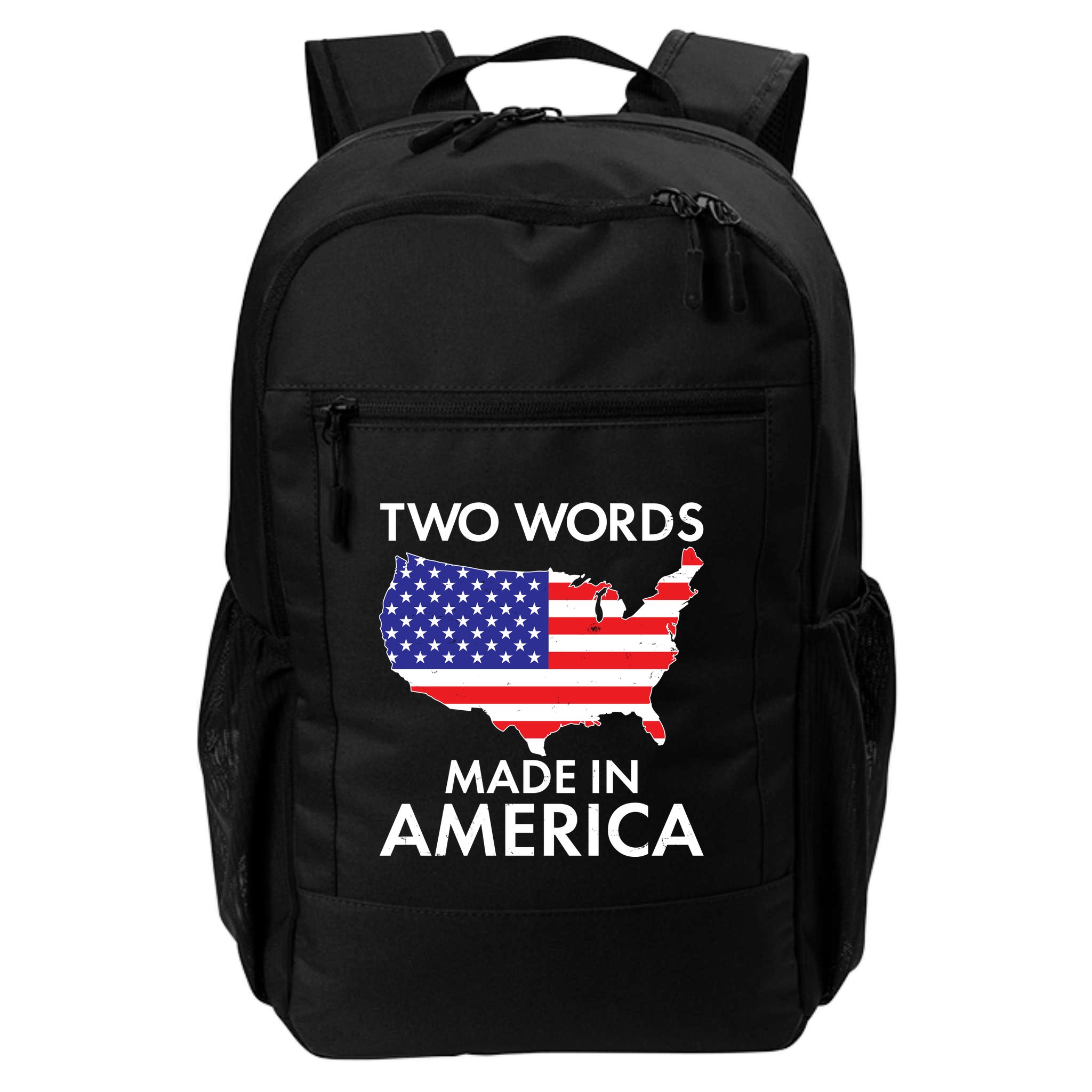 Two Words Made In America Backpack