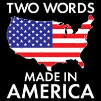 Two Words Made In America 7-Panel Snapback Hat