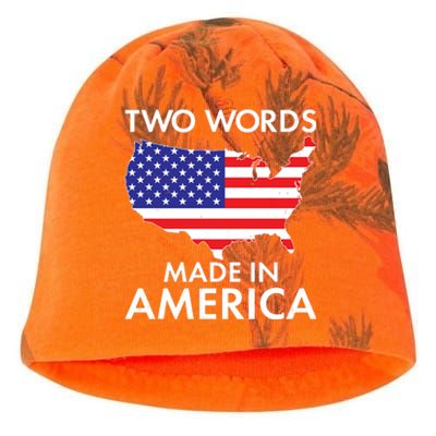 Two Words Made In America Kati - Camo Knit Beanie