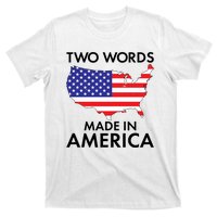 Two Words Made In America T-Shirt