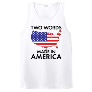 Two Words Made In America PosiCharge Competitor Tank