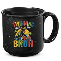 Twinning With My Bestie Funny Twin Day Spirit Week 15oz Campfire Ceramic Mug