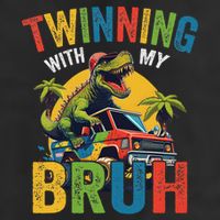 Twinning With My Bestie Funny Twin Day Spirit Week 15oz Campfire Ceramic Mug