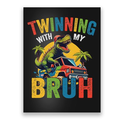 Twinning With My Bestie Funny Twin Day Spirit Week Poster
