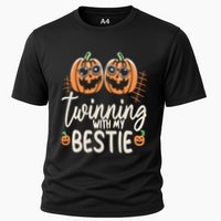 Twinning With My Bestie Spirit Week Twin Day Best Friend 70s Cooling Performance Crew T-Shirt