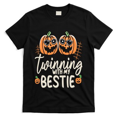Twinning With My Bestie Spirit Week Twin Day Best Friend 70s T-Shirt
