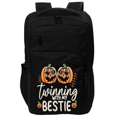 Twinning With My Bestie Spirit Week Twin Day Best Friend 70s Impact Tech Backpack