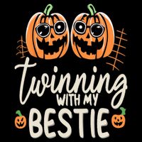 Twinning With My Bestie Spirit Week Twin Day Best Friend 70s Impact Tech Backpack