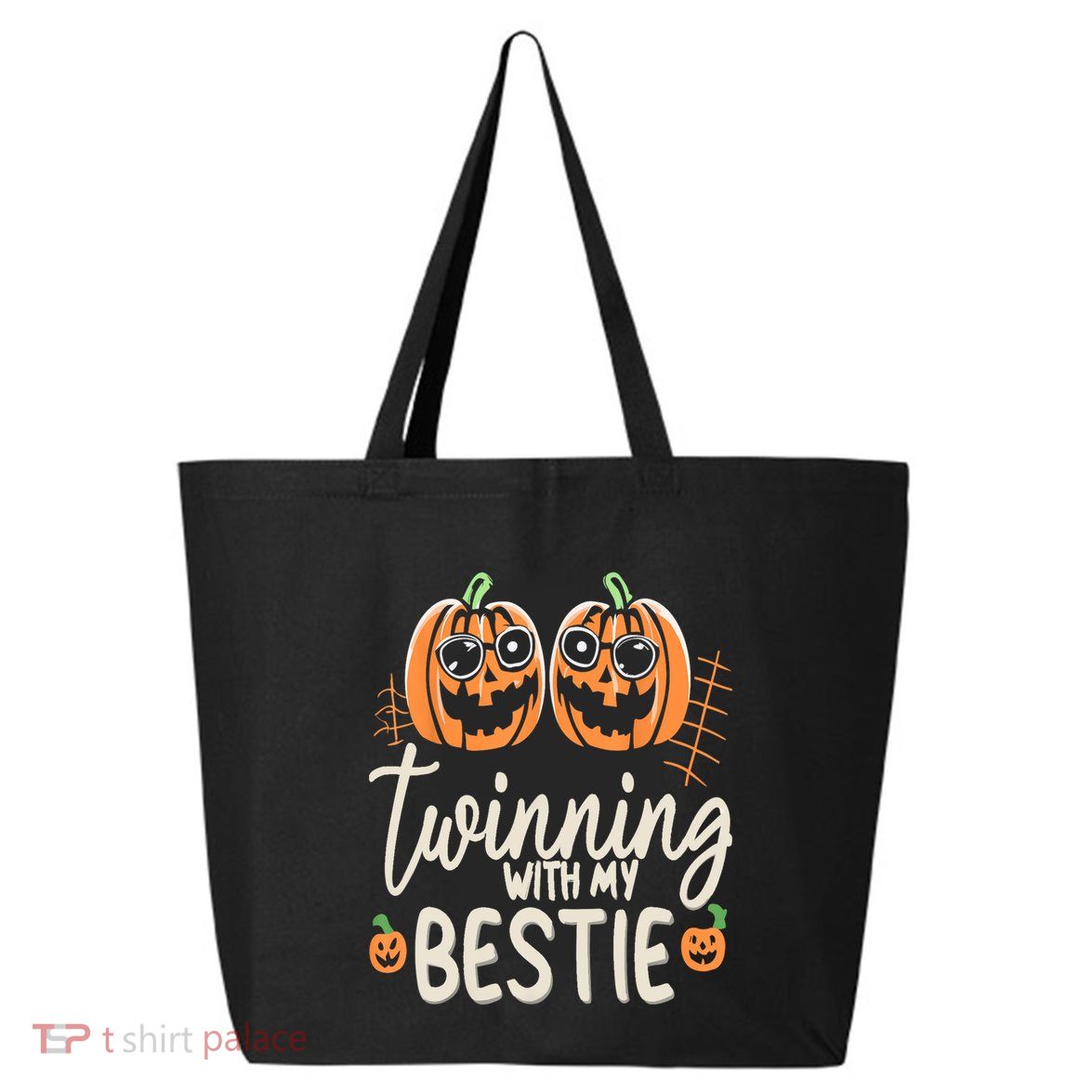 Twinning With My Bestie Spirit Week Twin Day Best Friend 70s 25L Jumbo Tote