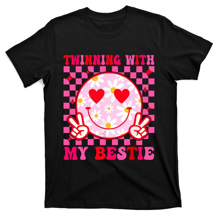 Twinning With My Bestie Matching Best Friend Bff Twins Day T-Shirt