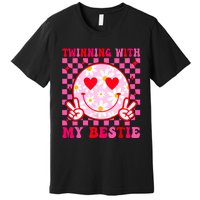 Twinning With My Bestie Matching Best Friend Bff Twins Day Premium T-Shirt