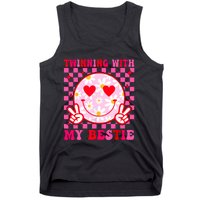 Twinning With My Bestie Matching Best Friend Bff Twins Day Tank Top