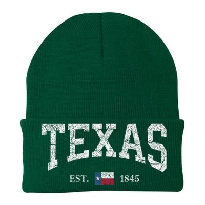 Texas Women Men Kids Texas State Flag Distressed Knit Cap Winter Beanie