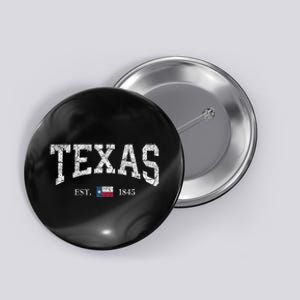 Texas Women Men Kids Texas State Flag Distressed Button