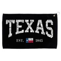 Texas Women Men Kids Texas State Flag Distressed Grommeted Golf Towel