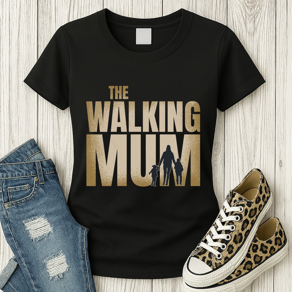 The Walking Mum Womens T-Shirt