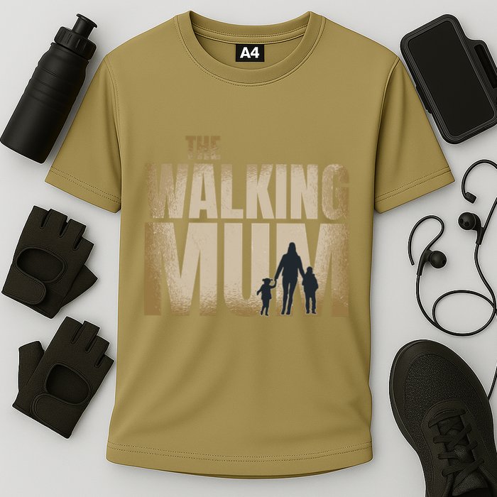 The Walking Mum Cooling Performance Crew T-Shirt