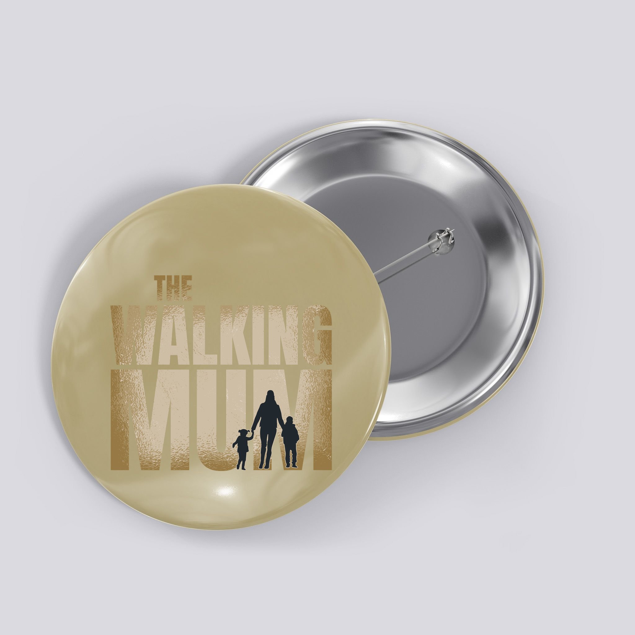 The Walking Mum Button