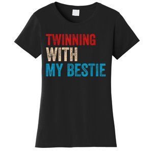 Twinning With My Bestie Boy Spirit Week Twin Day Best Friend Women's T-Shirt