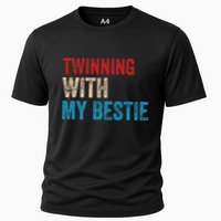 Twinning With My Bestie Boy Spirit Week Twin Day Cooling Performance Crew T-Shirt