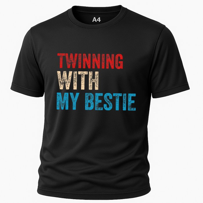 Twinning With My Bestie Boy Spirit Week Twin Day Cooling Performance Crew T-Shirt