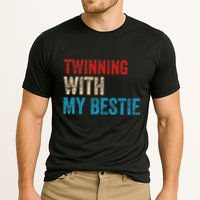Twinning With My Bestie Boy Spirit Week Twin Day Cooling Performance Crew T-Shirt