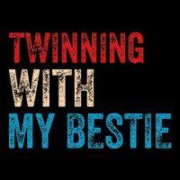 Twinning With My Bestie Boy Spirit Week Twin Day Cooling Performance Crew T-Shirt