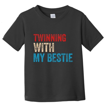 Twinning With My Bestie Boy Spirit Week Twin Day Toddler T-Shirt